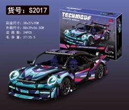 Klocki sportowy samochód 1116 elementów