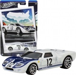 Hot Wheels Ford GT40 National Icons 1:64 metalowy model 7 cm