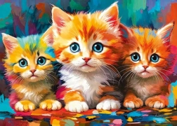 Puzzle Trzy małe serca 500 elementów CHERRY PAZZI