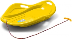 Dziecięcy ślizg Muszla Baby Mix Premium Komfort 80 cm żółty