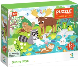DODO Puzzle Pory roku: Słoneczne dni 60 elementów