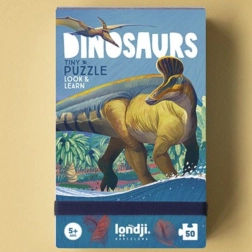 Kieszonkowe puzzle dinozaury 50 elementów LONDJI