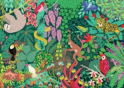 Ravensburger puzzle Magiczny las deszczowy 1000 elementów