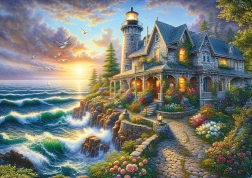 Puzzle Nadbrzeżna symfonia 500 elementów