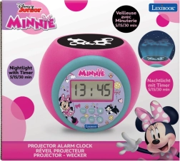 Budzik Lexibook Minnie z projektorem sufitowym