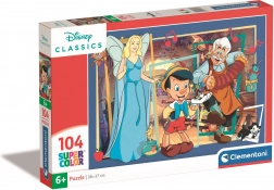 Puzzle CLEMENTONI Disney Pinokio 104 elementy