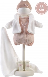 Sukienka dla lalki Llorens 38 cm z materiałów organicznych