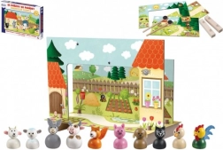 Detoa magnetyczne teatrzyko ze zwierzątkami