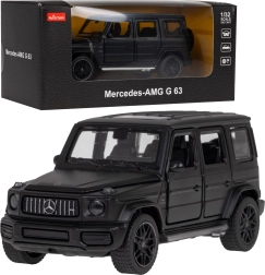 Model samochodu Mercedes‑AMG G 63 1:32 Rastar z metalowym nadwoziem i otwieranymi elementami – czarny