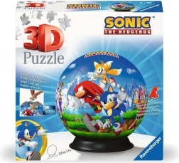 3D puzzle kula Sonic 72 elementy od Ravensburger