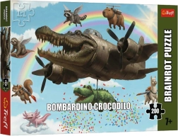 Puzzle Trefl BrainRots Bombardino Crocodilo 200 elementów