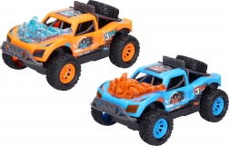 Samochód terenowy na napęd cierny ze światłem i dźwiękiem 15 cm