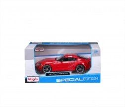 Metalowy model Toyota GR Supra 1:24 czerwony