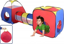 Trzyczęściowy namiot z kostką, tunelem i igloo