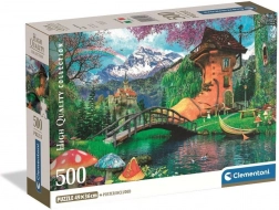 Clementoni puzzle Dom w starej bucie 500 elementów