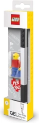 Długopis żelowy Lego z minifigurką, czarny