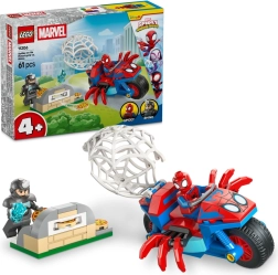 LEGO Spidey na motocyklu vs. Rhino