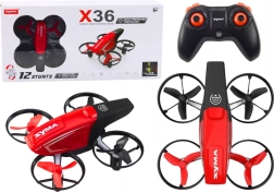 SYMA X36 Zdalnie sterowany dron RC czerwony