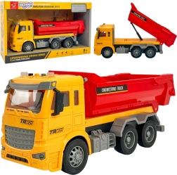 woopie wywrotka budowlana 1:12 ze światłami i dźwiękami