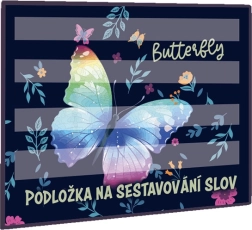 Podkładka do układania słów Motyl