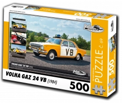 Puzzle RETRO-AUTA Wołga GAZ 24 VB (1984) – 500 elementów