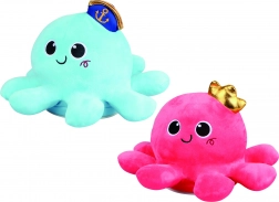 Sprytna mówiąca ośmiornica 23 cm – powtarza, świeci i tańczy