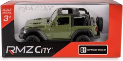 Metalowy model samochodu Jeep Wrangler Rubicon 2021 1:35 z napędem typu pull-back