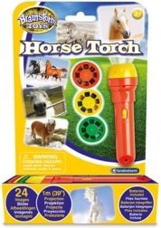 Latarka i projektor BRAINSTORM – konie i kucyki