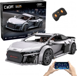 Klocki CaDA RC samochód sportowy AUDI R8 Coupé 1:14, 536 elementów