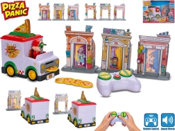 Samochód dostawczy RC Pizza Panic! wystrzeliwujący pizzę z dźwiękiem