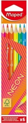 Kredki Maped Neon 6 szt.