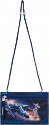 Portfelik na szyję z motywem statku kosmicznego BAAGL