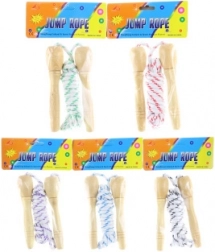 Drewniana skakanka 2 m