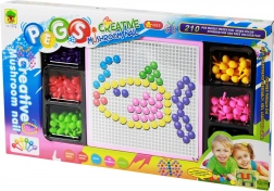 Kolorowa mozaika z grzybkami 210 szt.