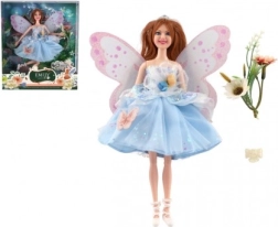 Lalka wróżka z ruchomymi skrzydłami i akcesoriami