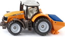 Siku traktor MASSEY FERGUSON z rozsiewaczem soli – blister