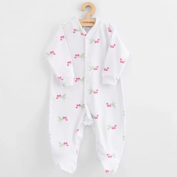 niemowlęcy pajacyk New Baby Classic II malinowy 62 (3–6 miesięcy)