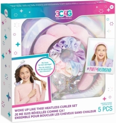 zestaw do kręcenia loków bez użycia ciepła z opaską i spinkami