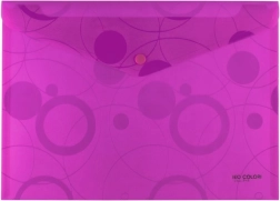 Koperta z zatrzaskiem A4 Neo Colori różowa