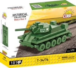 Zestaw klocków Czołgu T-34/76