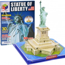 3D puzzle Statua Wolności – edukacyjny model Nowego Jorku (30 elementów)