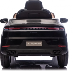 Dziecięcy elektryczny samochodzik PORSCHE Cayenne – czarny