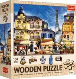 Drewniane puzzle TREFL Francuska uliczka 1000 elementów