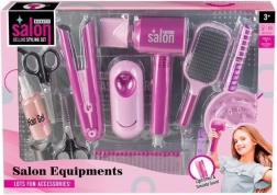 Duży zestaw fryzjerski na baterie