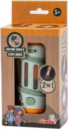 Latarka 2w1 z oświetleniem 360°