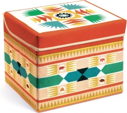 Pojemnik na zabawki i siedzisko Teepee od Djeco