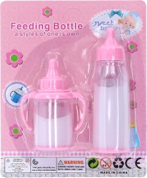 Butelki dla lalek – zestaw 2 szt.