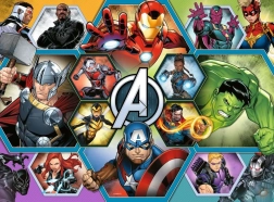 Puzzle RAVENSBURGER Avengers XXL 100 elementów