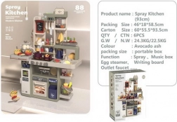 Duża dziecięca kuchnia z akcesoriami