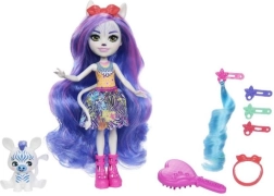 Enchantimals Deluxe Laleczka Zemirah Zebrová